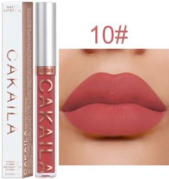 Lip Gloss Professional Makeup NonSticky Lipgloss Cakaila Lipstick Make Up for Woman and Girls Beauty Whole2242857