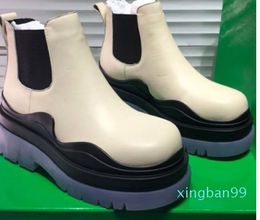 Fashion Tyre Boot Ankle Boots Womens Shoes Mens Sneakers Mid Designer Platform Black Grass Seasalt Clearsole
