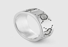 Top quality luxury Ring Fashion simple fairy Band Rings couple skull design party shiny men and women jewelry gift8358846