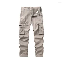 Men's Pants City Tactical Mens Multi Pockets Cargo Combat Pant Casual Trousers Hiking Work Male