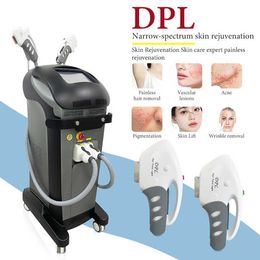 New Design Vertical Q Switch DPL Hair Removal Permanent Painless Machine Nd Yag Laser DPL Depilator DPL IPL Laser Skin Treatment Beauty Equipment