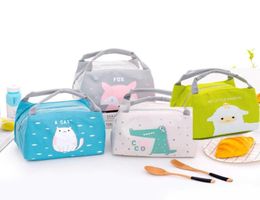 Storage Bags 2021 Cartoon Cute Lunch Bag For Women Girl Kids Thermal Insulated Box Tote Picnic Milk Bottle4522021