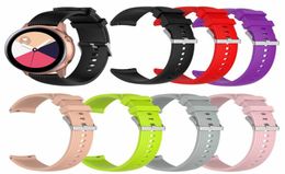 20mm Sports Silicone Band For Samsung Galaxy Watch SMR810 42MM Gear 2 Sport Strap For Huami Amazfit BipAmazfit 2 Smart Watch6603165
