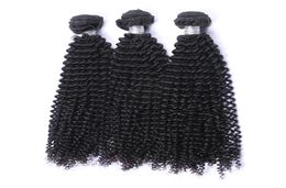 Mongolian Kinky Curly Virgin Hair Weave Bundles Unprocessed Afro Kinky Curly Mongolian Remy Human Hair Extension 3Pcs Lot Natural 2413799