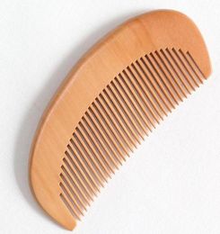 Traditional Natural Peach Wood Comb blank Wooden Comb Beard Comb Can Be Engraved You want8115235
