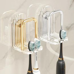 Bath Accessory Set Mounted Multi Cup Portable Holder Punch No Accessories Toothbrush Storage Wall Mouthwash Rack Function Bathroom