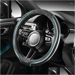 Steering Wheel Covers Ers Car Er For Ds Ds-6 Ds-5 Ds-5Ls Ds7 Ds3 Styling Accessories Drop Delivery Automobiles Motorcycles Interior Ot2Yw