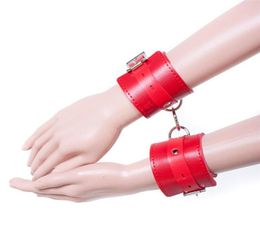 Hand Restraint Sex Toys for Couples PU Leather Handcuffs in Adult Games Fetish Bondage Hand Cuffs Fetish Wrist Cuffs Sex Product5864282