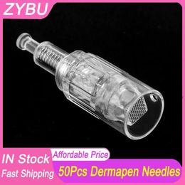 Parts Microneedling 9/12/24/36/42/Round nano pins Needle Cartridge Derma pen Screw Port Cartridges Micro Needle For Dermapen MTS Meso Th