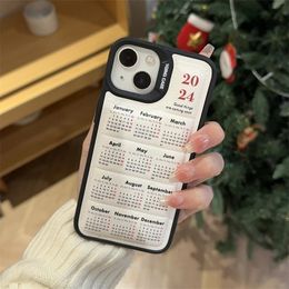 2024 iPhone 15 11 12 13 14 Pro Max Cream White Shockproof Back Cover New Year Jacket Soft Shell 240102