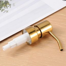 Liquid Soap Dispenser Stainless Steel Bottle Pump Rose Gold Shower Nozzle Electroplating Head Shampoo Press Sanitizer Spray