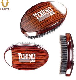 MOQ 100 pcs Amazon Supplier OEM Custom LOGO 360° Wave Brushes Boar Bristles for Short Hair Curved Military Brush4291822