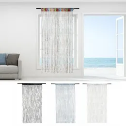 Curtain Door Beads Curtains Windows Hanging Beaded Decor Summer Insect Screen Tassel String Panel Partition Home Bedroom