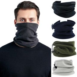 Bandanas Fleece Neck Tube Scarf For Men And Women Warm Bandana Mask Half Face Cover Cycling Ski Sport Camping Hiking Winter