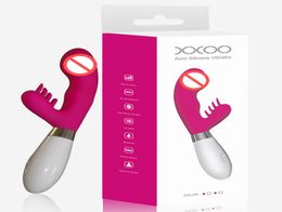 NEW GSpot Vibrator Waterproof Clitoris Stimulator Oral Clit Vibrators Intimate AV Magic Wand Massager sex products Adult Sex Toys2094199