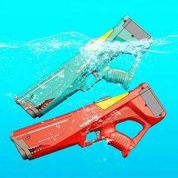 Toys Gun Toys Automatic Electric Water Gun Toy Bursts Summer Play Watergun Toys 500ML Shark High Pressure Beach Toy Kids Water Fight 23