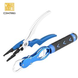 High Quality Aluminium Fishing Tackle Hook Recover Cutter Line Split Ring Tool Alloy Pliers Grip Set