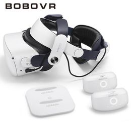 3D Glasses BOBOVR M2 Plus Head Strap Twin Battery Combo Compatible with Meta Quest 2 VR Power Bank Charger StationDock with B2 Bat5229351