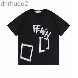 Summer t Shirt Designersoff T-shirts Loose Tees Tops Man Casual Luxurys Clothing Streetwear Shorts Sleeve Polos Tshirts Size S-x U7O4