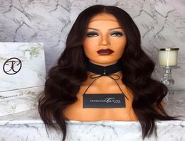 Lace Front Wig Wavy Natural Wave Brazilian Virgin Human Hair Wigs Preplucked Hairline With Baby Hair 150 Density Glueless9707022