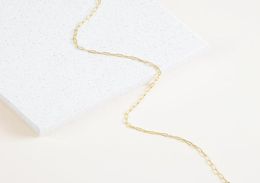 Chains Rectangular Link Basic Gold Chain Necklace Thin Dainty Jewellery Stainless Steel Necklaces For Women7452795