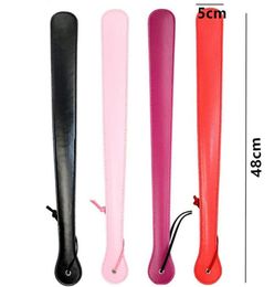 48 CM Bdsm Fetish Sex Long Leather Whip Flogger Ass Spanking Paddle Bondage Slave Fun Flirting Toys In Adult Games For Couples27412384033