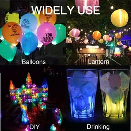 50pcs, Mini LED Balloon Lights for Home Decor, Perfect for Christmas, Birthday, Wedding, and Party Decorations