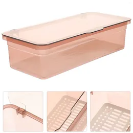 Kitchen Storage Plastic Boxes With Lid Flatware Tray Utensil Container Tableware Organiser