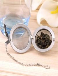 Infuser Mesh Ball Stainless Strainer Herbal Locking Infuser Spoon Strainer Steeper Handle Shower Table Tool9204822