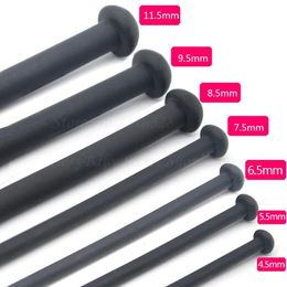 7pclot Silicone Urethral Dilators Sounding Stimulation Male Masturbator Penis Plug Sound Catheter Sex Toys For Men 240102