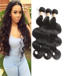 Peruvian Human Hair Extensions 3 Bundles Body Wave Mink 8A Unprocessed Virgin Hair Products Double Wefts 3 Pieceslot5217785