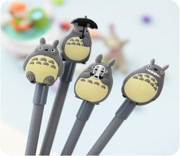 Jonvon Satone 40 Pcs Kawaii Totoro Gel Ink Pen Stationary 038mm Pens For Writing Office School Supplies Kawaii Stationery Items Y5081211