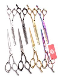 1Set 6quot Razor Edge Blade 440C HairCutting Hair Cutting Scissors Thinning Shears Barber Hairdressing Scissors Professional Hai3728429