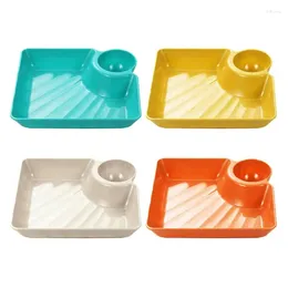 Plates Dipping Saucer Japanese Sushi Safe PP Serving Plate Sauce Dish Perfect For Dumplings Appetisers