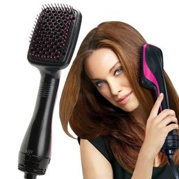 Dryers 3 In 1 Hair Dryer Brush Electric Hair Blower Brush Hot Air Styling Comb Travel Blow Dryer Comb Professional Hairdryer Hairbrush