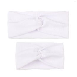 Hair Accessories Mother Headbands Band And Knit Hairbands Headwrap Family Solid Stripe Baby Care Drop Delivery Kids Maternity Otnha