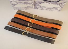 Reversible Belt Fashion Brand Belts Designer Letter Smooth Buckle 2 Face Available Cowhide for Man Woman5473650