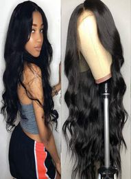 Brazilian Body Wave Glueless Lace Front Human Hair Wigs for Black Women Pre Plucked with Natural Hairline Baby Hair 150 Density7849487