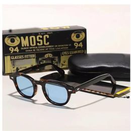 Whole Design S M L Frame 100Color Lens Sunglasses Lemtosh Johnny Depp Glasses Polarised Eyeglasses Arrow Rivet 1915 With Case241u