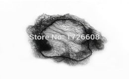 Largest Size 70cm Nylon Hair Net Dance Recital Buns Hair Extension Weaving Cap Black Hairnets4830621