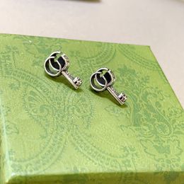 Earrings G Ladies Designer Classic Jewellery Key Stud Earrings for Engagement Gifts ifts