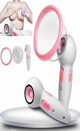 Portable Far Infrared Heating Therapy Breast Enhancement Enlargement Massager Vacuum Suction Breast Massager Pump Cup Enhancer Che7855504