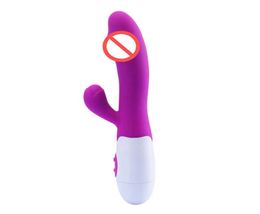 sscc Sex toy toys massager 30 Speeds Dual Vibration G spot Vibrator Vibrating Stick for Woman lady Adult Products6150325