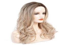 The wig Crossborder dedicated source factory custom OEM European and American wigs Large wave long curly headgear7947740