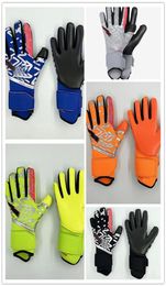 Adults goalkeeper gloves soccer football doorman goalie training match luvas whole293M8163604