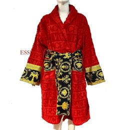 Sleepwears Soft Bathrobe for Men Women Robes Flannel V neck Sleeve Bath Robe Long Thick Warm Winter Hoodie Full Male Dressing Gown Theface cheap loe