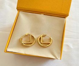 Womens Premium Gold Earring Designer Stud Earring Luxury Brand Letter Design Earrings Fashion Lady Jewelry6415665