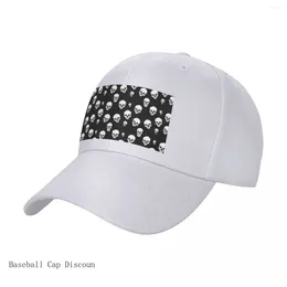Ball Caps Skull Pattern Baseball Cap Trucker Snapback Hat Male Women's