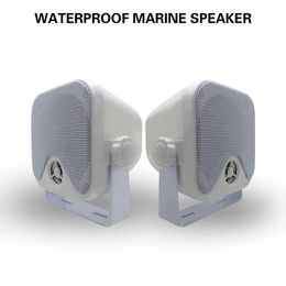 1Pc / 2Pcs 4 Inch Waterproof Marine Speakers 100W Outdoor Boat Speaker For UTV ATV RV SPA Golf Carts Yacht Truck Motorcycle 240102