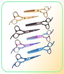 JOEWELL 6 Inch Multicolor Hair Scissors Cutting Thinning Shears Professional Human High Quality Haircut Barbershop Shears7021563